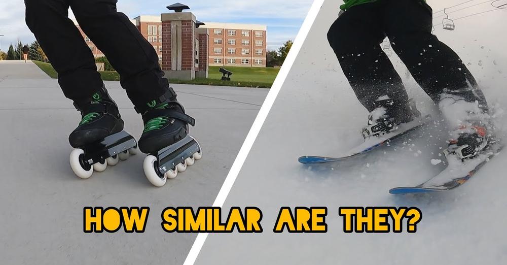skate skiboard video