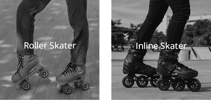 skaters - inline and roller