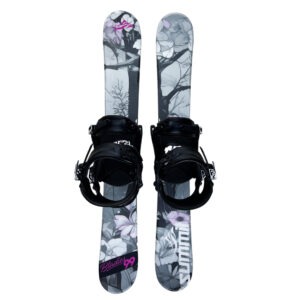 Summit Ecstatic Bladies 99cm skiboards with Technine Snowboard bindings