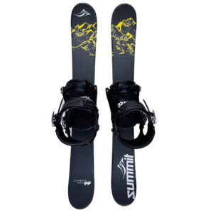 Summit Carbon Pro 99 cm skiboards 25/26 with Technine Snowboard Bindings