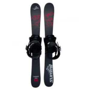 Summit Carbon Pro 106 cm skiboards rocker camber 25-26 with Technine Snowboard Bindings