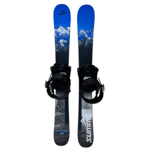Summit Invertigo 118 cm rocker camber skiboards 25/26 with Technine Snowboard bindings