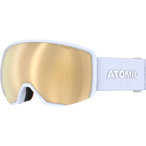 Atomic Revent HD photo goggles white strap
