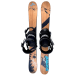 Summit Skiboards Bamboo Pro 110 Technine snowboard bindings