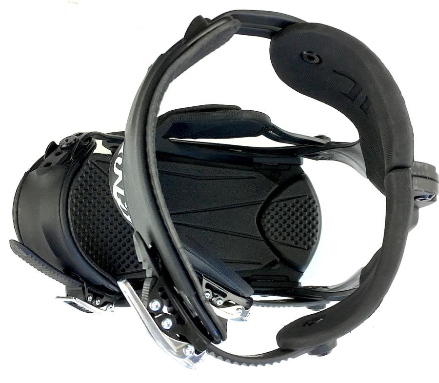 Technine Custom Pro DS Snowboard Bindings plus Summit Riser kit